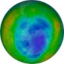 Antarctic Ozone 2011-08-12